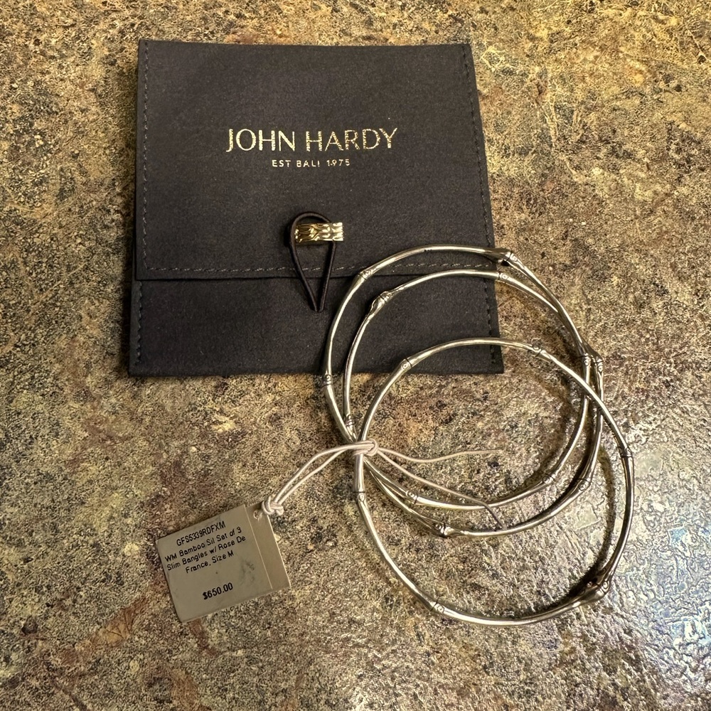 John Hardy Bracelet Set